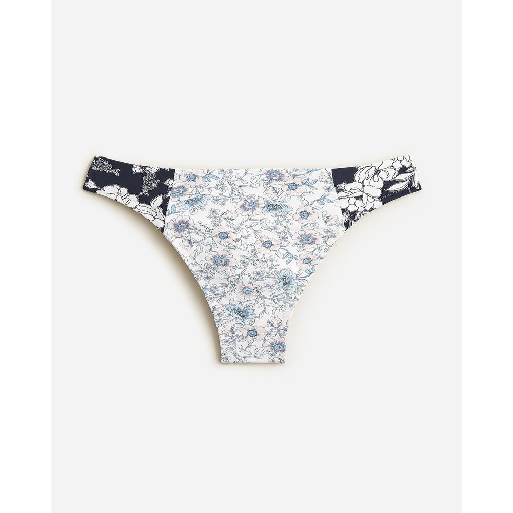 New NWT J. Crew Floral High Rise Cheeky Bikini Swim Bathing Suit Bottom Size 2X